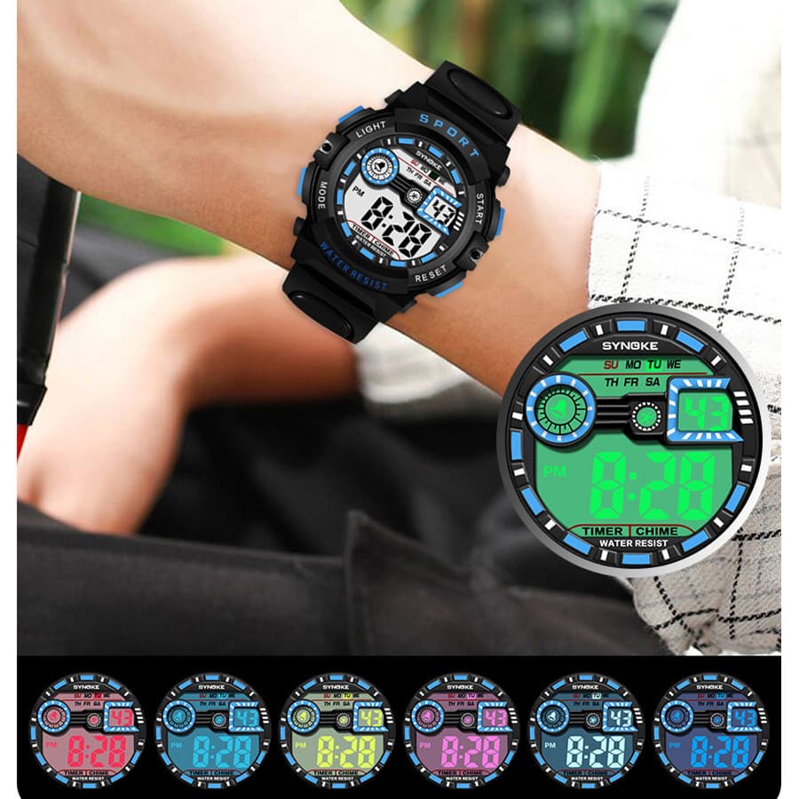 Waterproof digital watch for boys, sports watch, (Physicals) 2