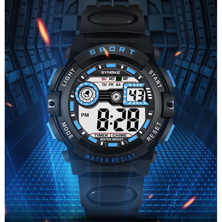 Waterproof digital watch for boys, sports watch, (Physicals) 4