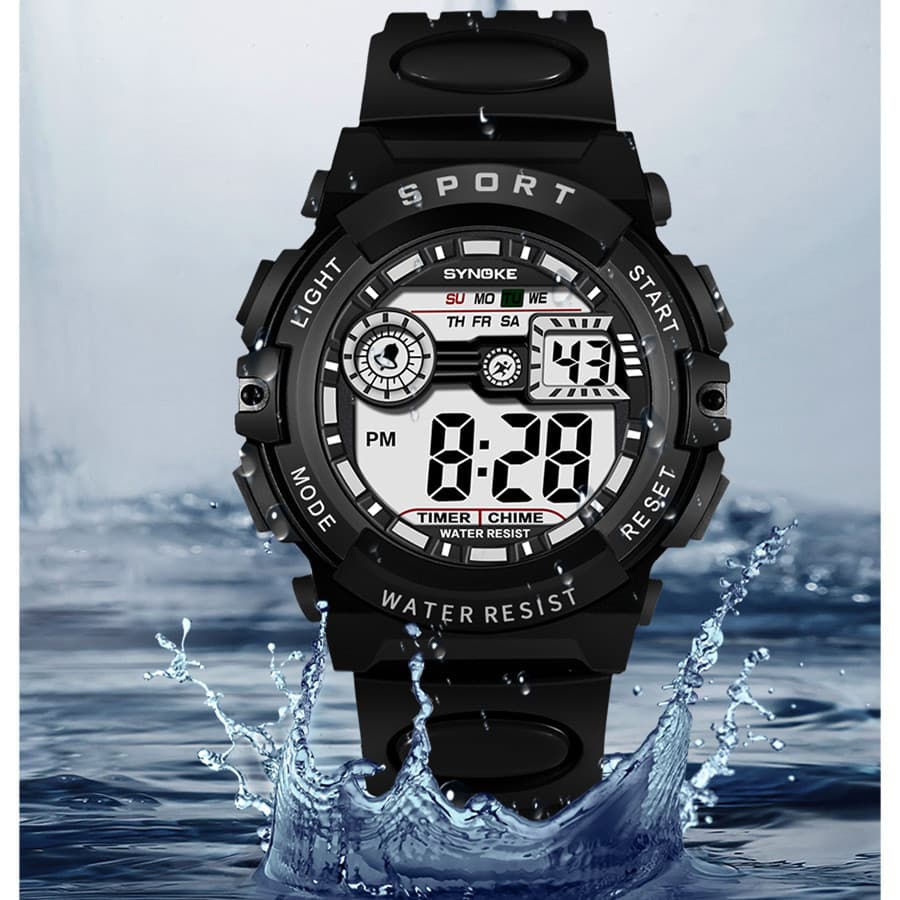 Waterproof digital watch for boys, sports watch, (Physicals) 1
