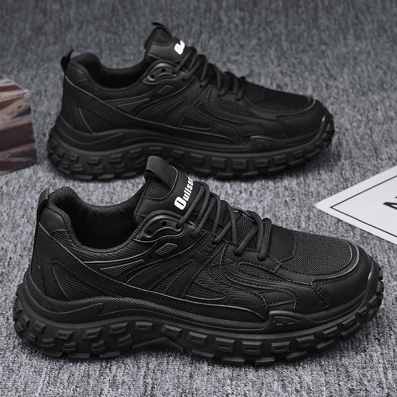 (Cross-border trading), autumn breathable wear-resistant casual footwear, tires, sports running sneakers, autumn season 2025