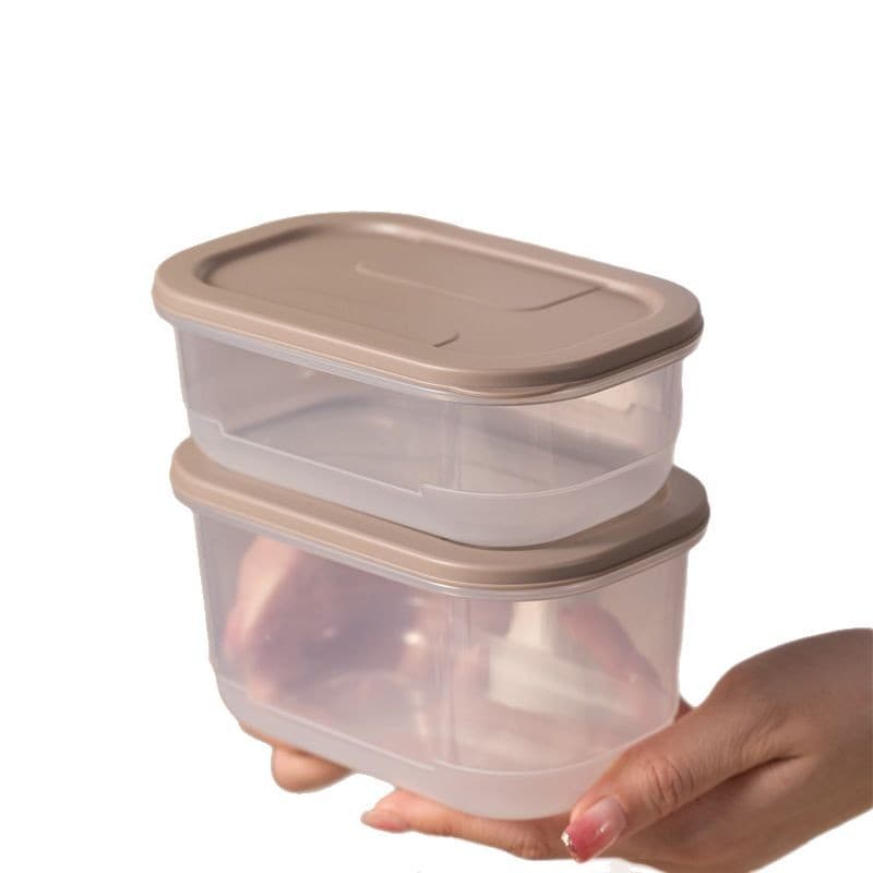 Refrigerator storage box kitchen fruit leakage sealing fresh -keeping box can be frozen -frozen food -grade plastic box suit 5