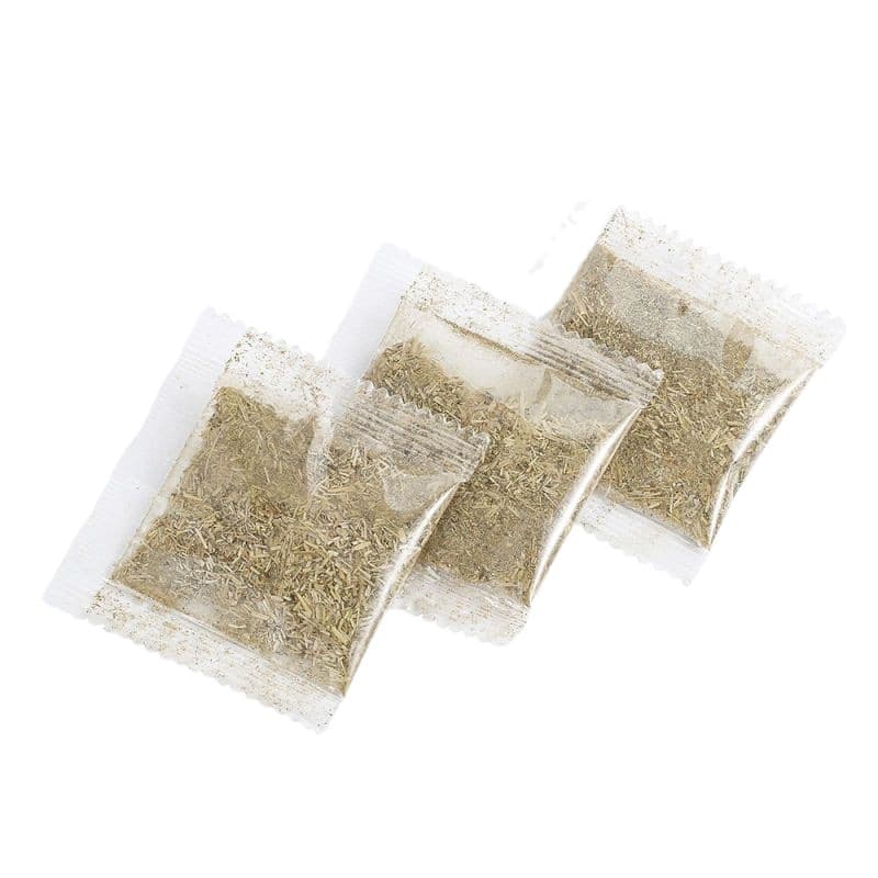 Factory wholesale cat mint powder snacks self -excited cat grass to help meal ball clean oral cat natural bag 5