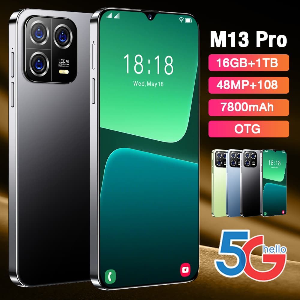 (Cross-border trading), smartphone, mobile phone, 2023 collection, 7.3 inch, 16G 4