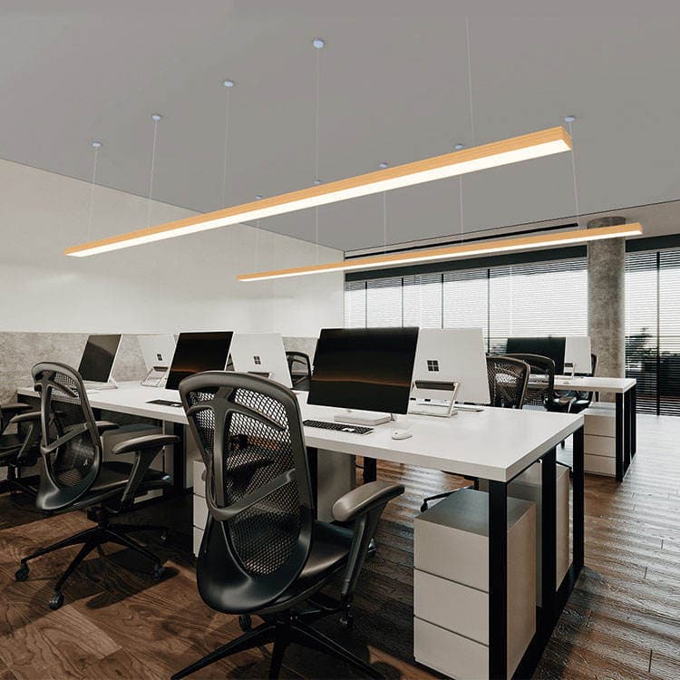 LED rectangular ceiling lamp for office, rectangular lamp for gym for yoga 5