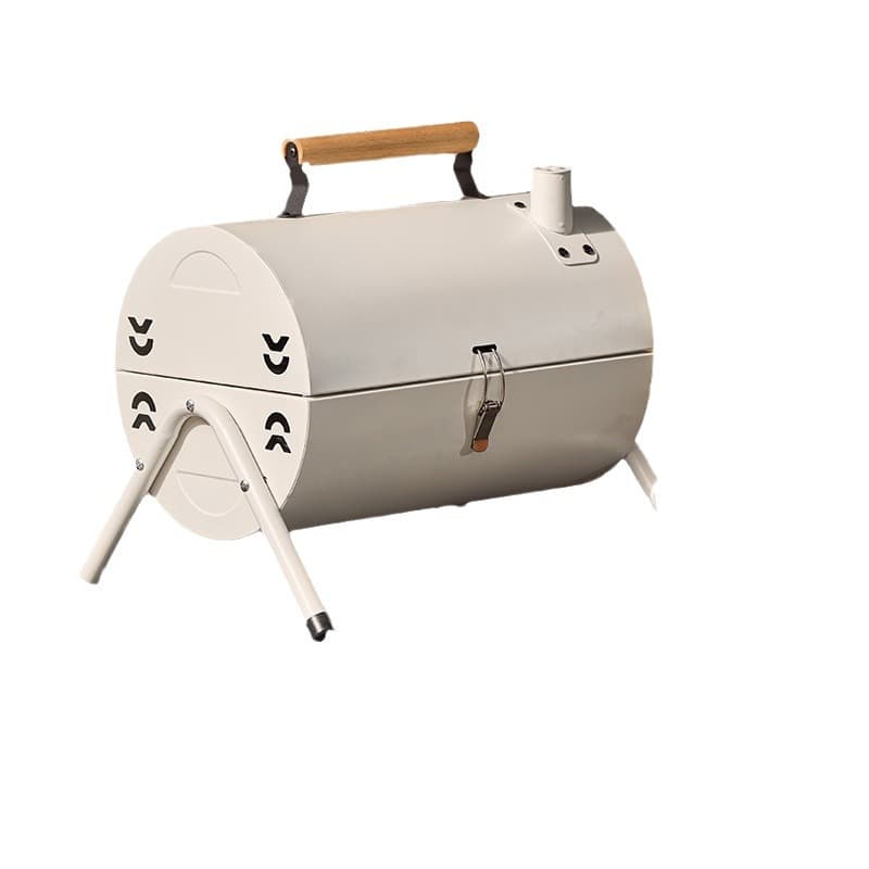 Carefully selected portable Zibo barbecue stove household double-sided charcoal barbecue outdoor chimney stove outdoor camping barbecue 5