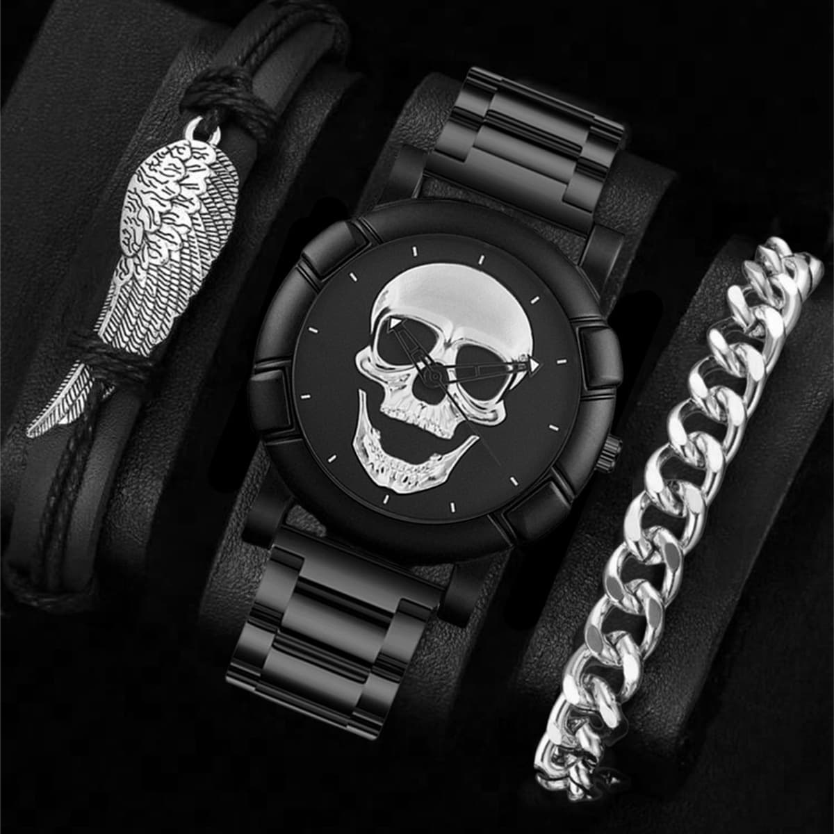 (Cross-border trading), capacious neon dial, trend men's watch, quartz watches, city style