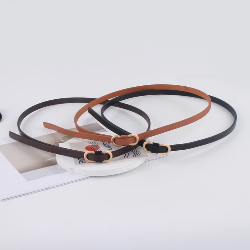 Belt, skirt, woolen dress, high-quality style, Korean style