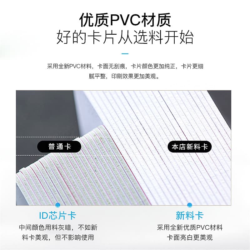 Explosive spot ID white card NFC access control card attendance card production TK4100 em4102 125K low -frequency card 3