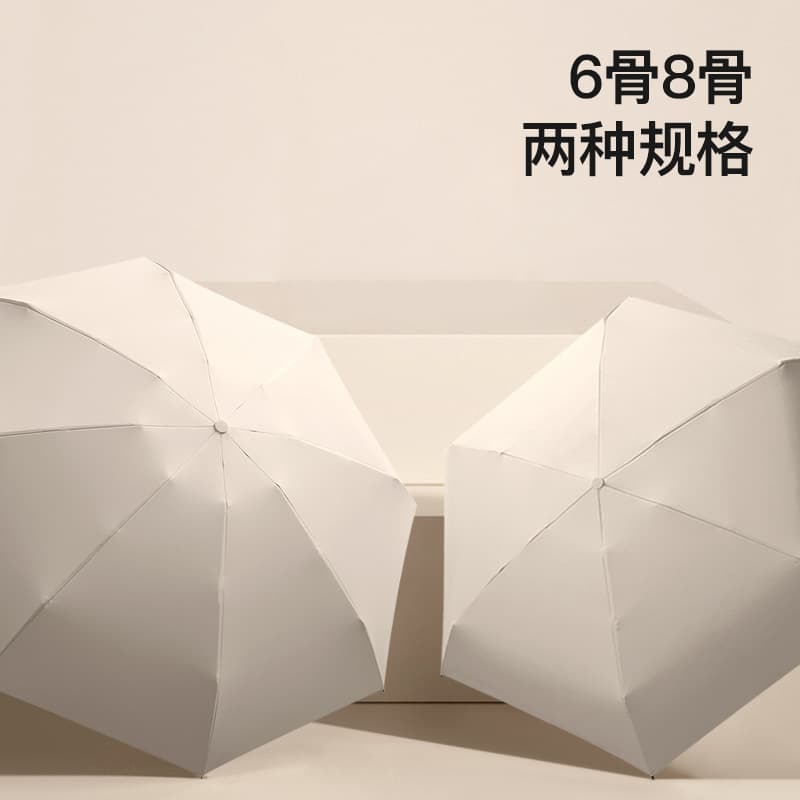 Small umbrella solar-powered, ring, capsule 4