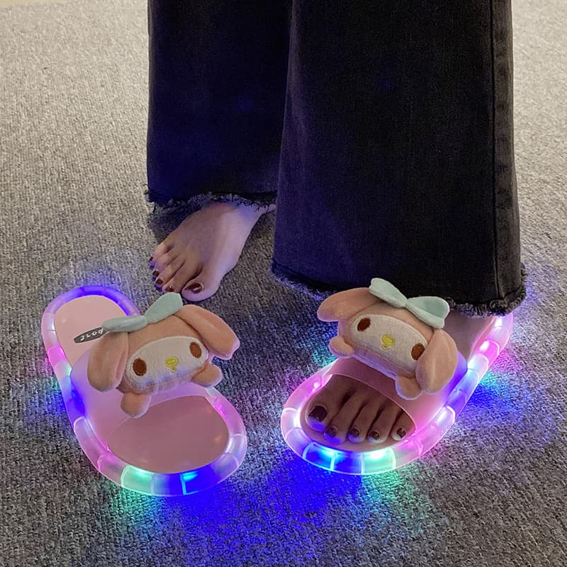 Neon non-slip cartoon slippers, internet celebrity 3