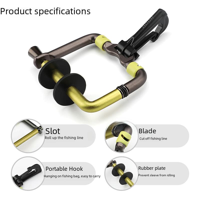 Cross-border Amazon hot-selling fishing roe frames, hanging line plates, carrying fly fishing tools, fishing trays 1