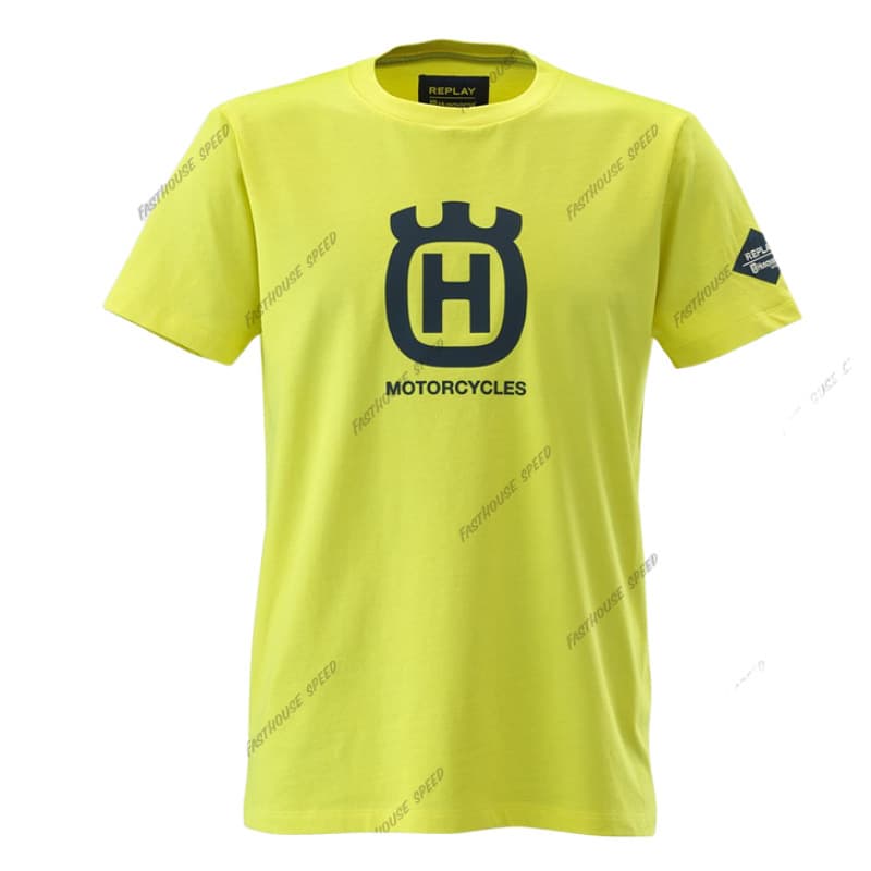 Husqvarna's new off -road T -shirt Huswana short -sleeved cycling clothes surrender motorcycle clothes locomotive 3