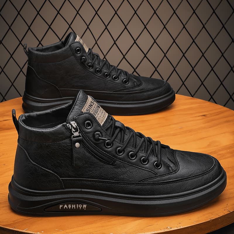 Martens, black boots English style for leisure 2