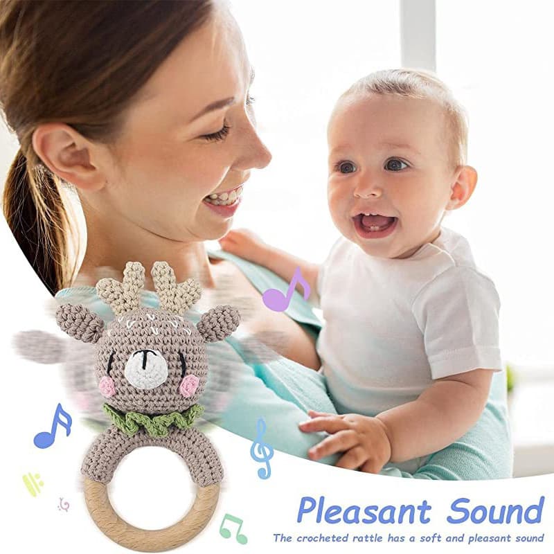 (Cross-border trading), children's toy handmade, beanbag, crochet for baby comfort, Birthday gift 2