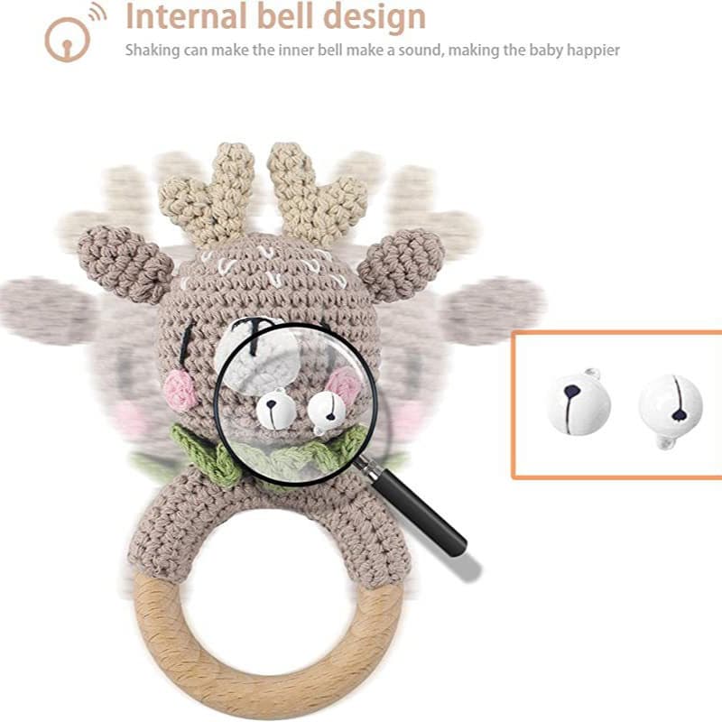 (Cross-border trading), children's toy handmade, beanbag, crochet for baby comfort, Birthday gift 4
