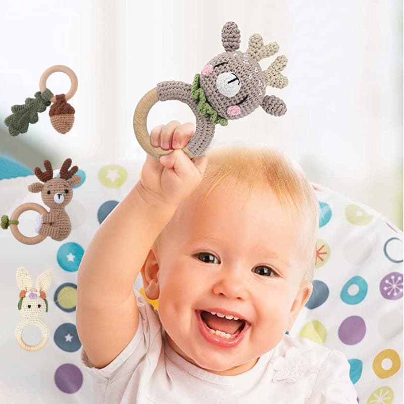 (Cross-border trading), children's toy handmade, beanbag, crochet for baby comfort, Birthday gift 1