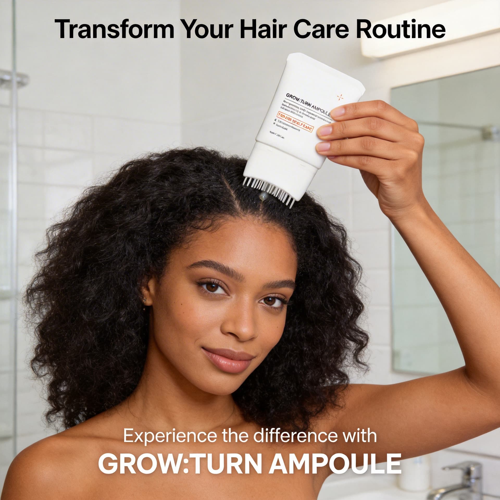 Cross-border Spot Hair Growth Serum Hair Growth Serum comes with a brush to massage and thicken hair 4