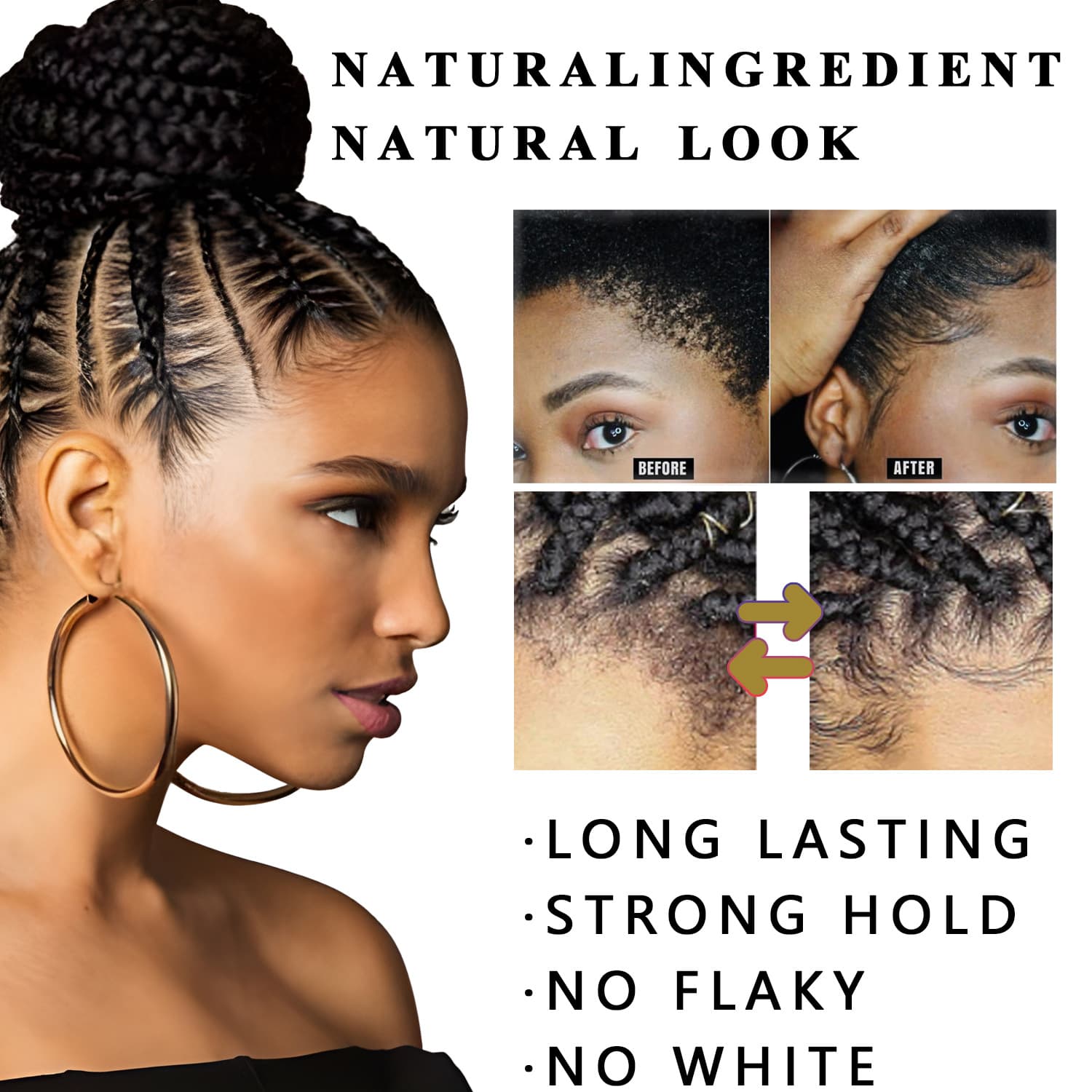 Olive Oil Hair Wax Styling Pomade for Salons 3