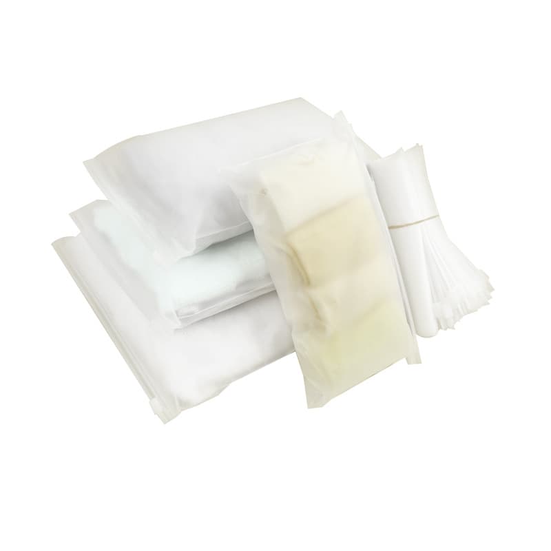 Wholesale cpe frosted plastic ziplock bag short sleeve underwear underwear clothing packaging bag pe transparent clothing zipper bag 5