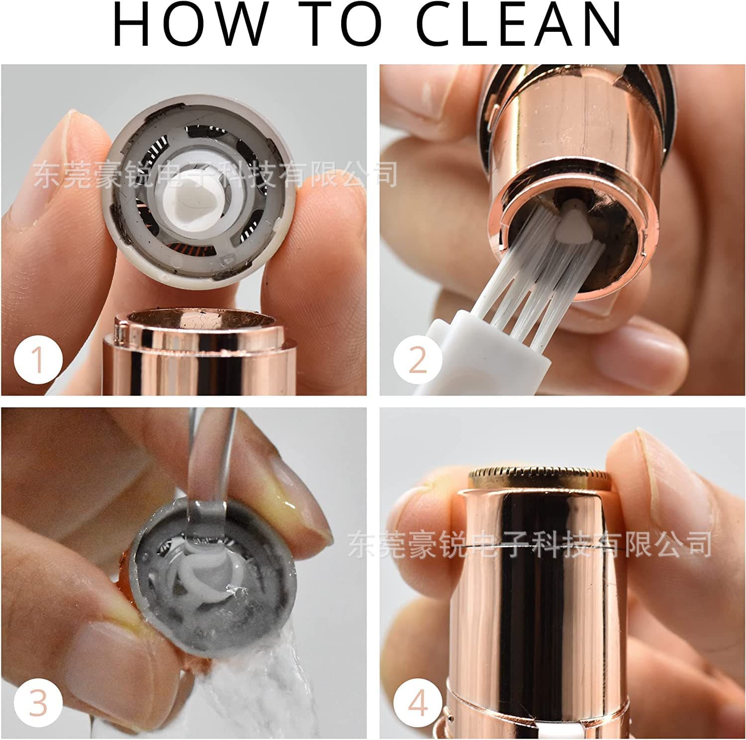 Facial Hair Removal Device Electric Eyebrow Trimmer 2