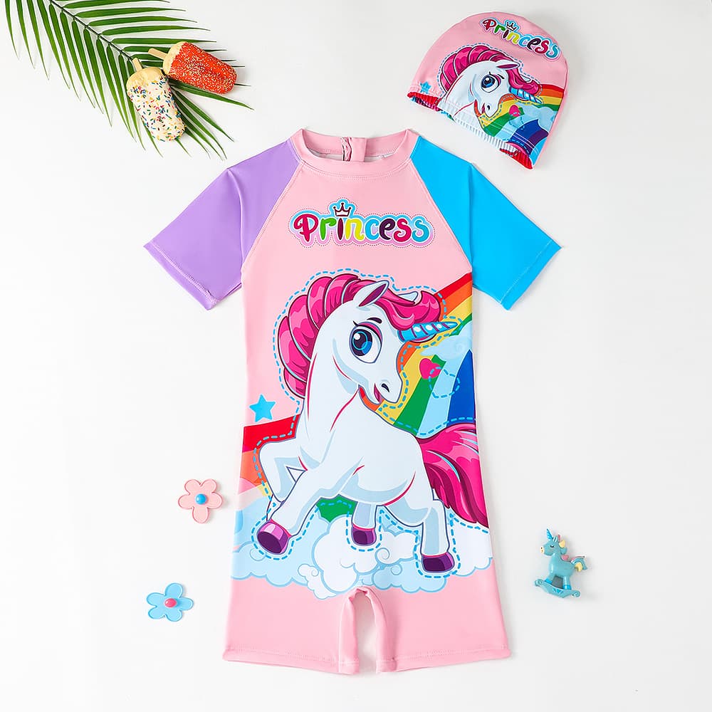Children's cartoon swimwear, for teenagers, print 3
