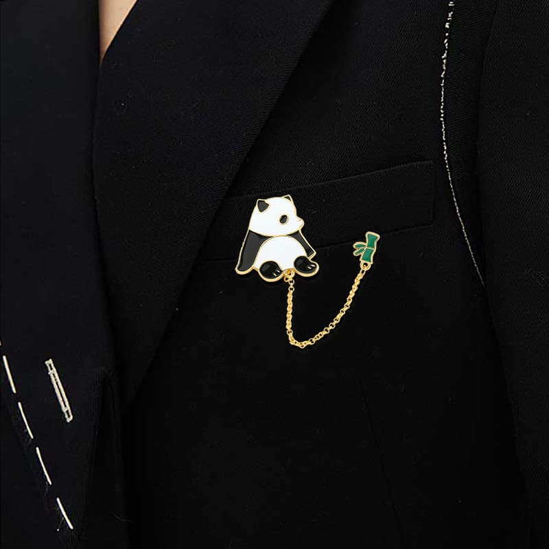 Cute brooch, badge, bag accessory, Chinese style 4