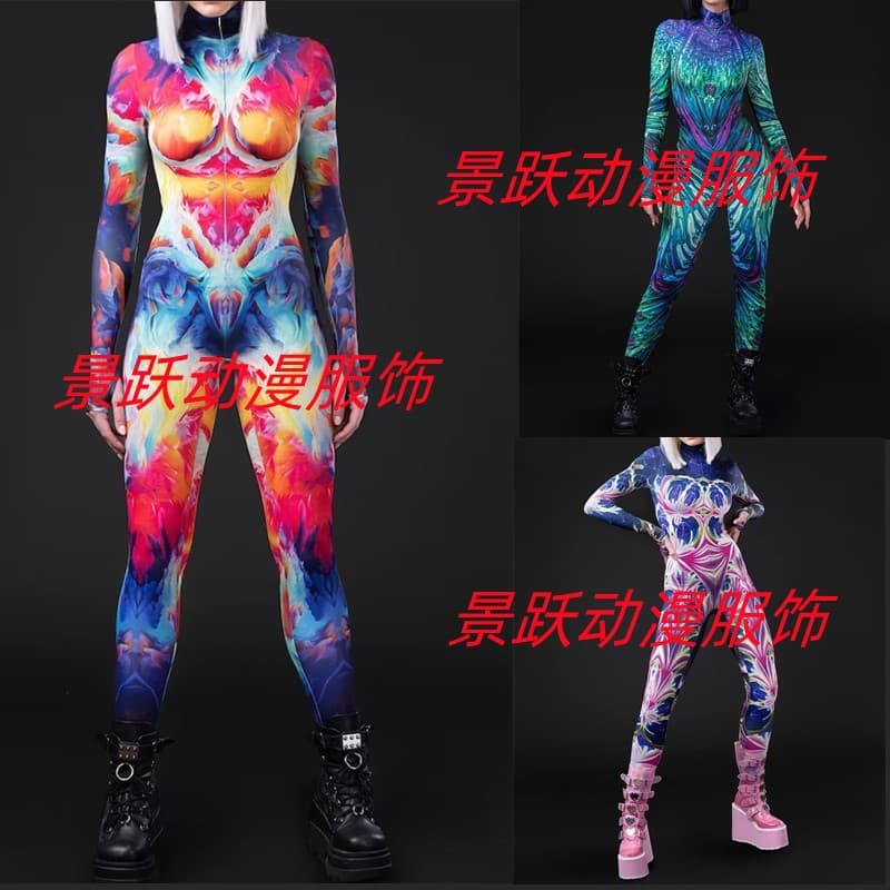 (Cross-border trading), overall, 2023, European style, city style, cosplay, tight, halloween 1