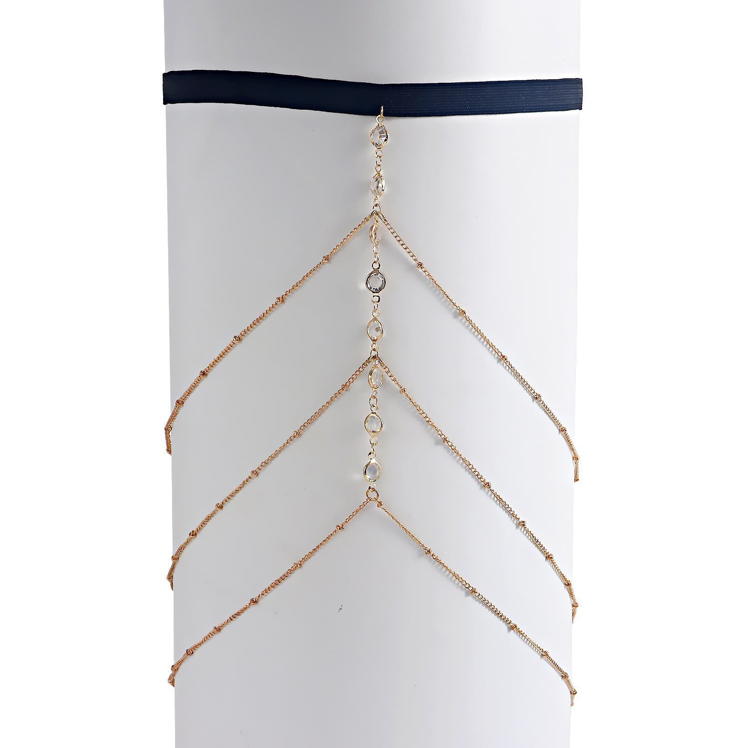 (Cross-border trading), golden sexy diamond chain, European style 3