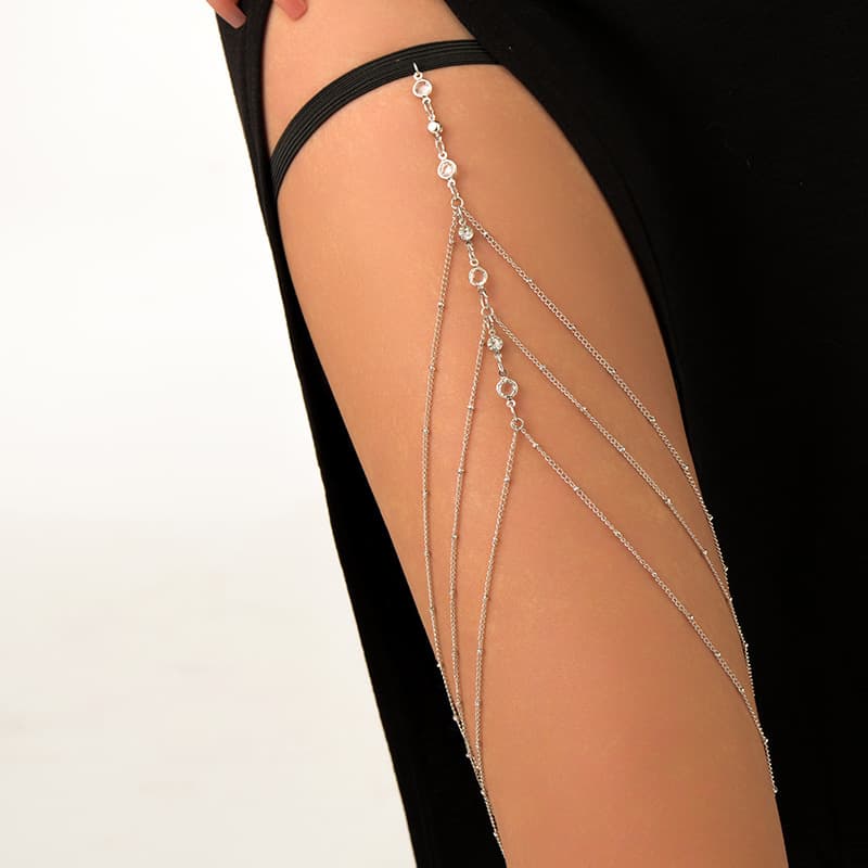 (Cross-border trading), golden sexy diamond chain, European style 4