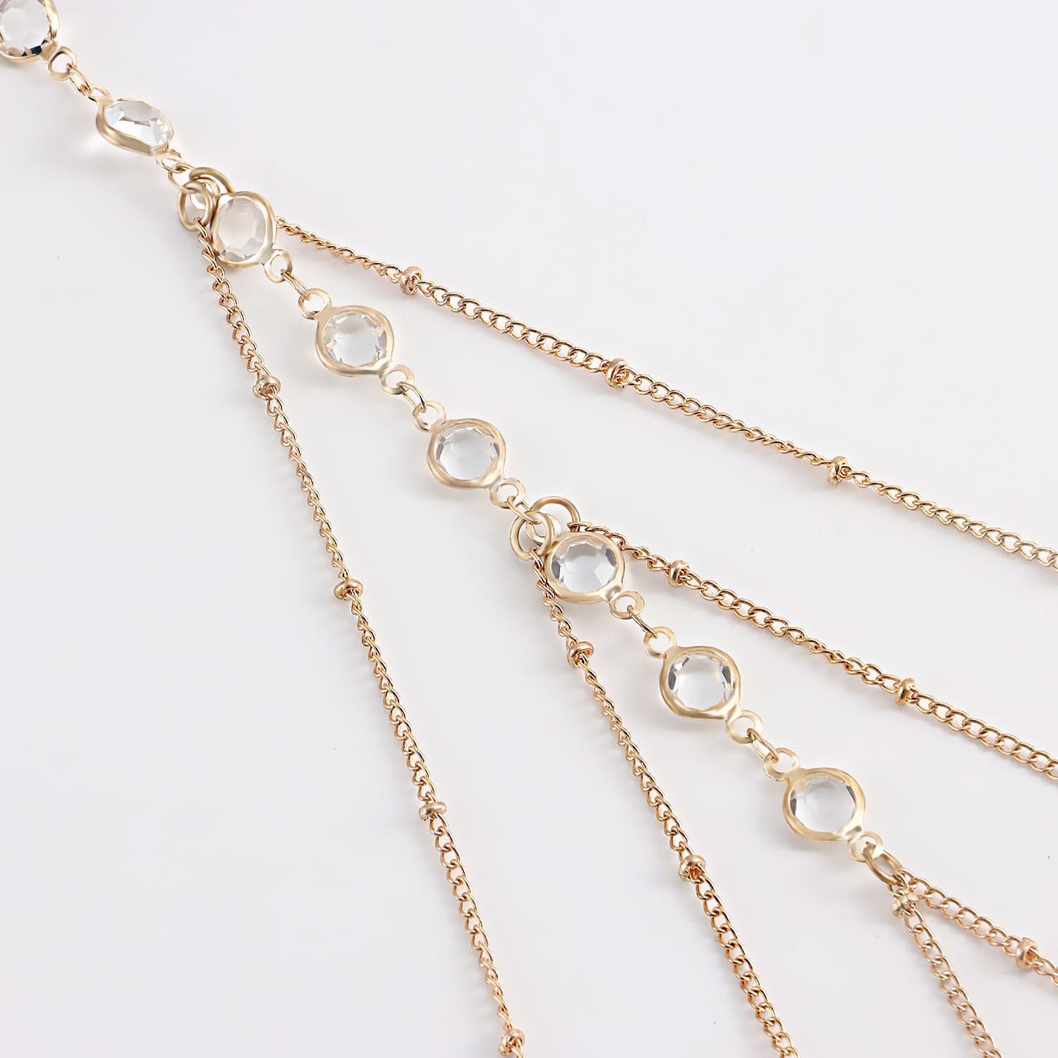 (Cross-border trading), golden sexy diamond chain, European style 5