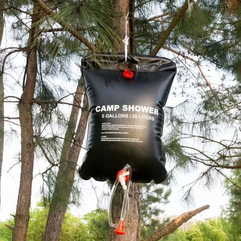 Equipment for camping for bath, water container, travel folding water bag 2