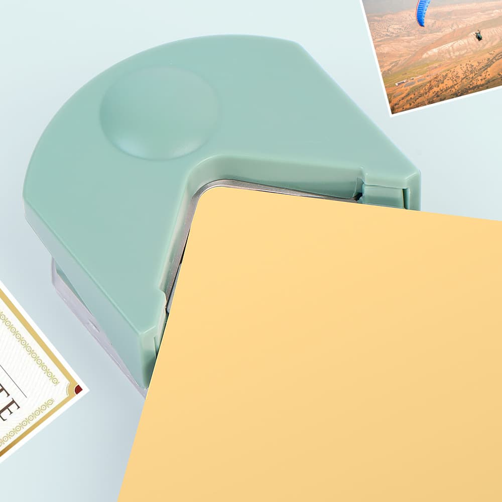 R4 paper cutting round cutter corner cutter plastic seal PVC film photo business card chamfer corner corner corner corner corner 4