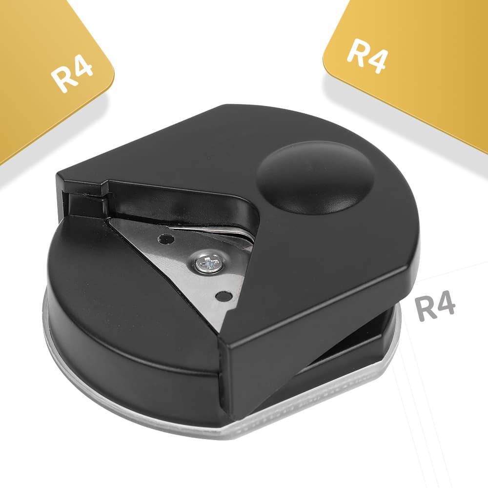 R4 paper cutting round cutter corner cutter plastic seal PVC film photo business card chamfer corner corner corner corner corner 8
