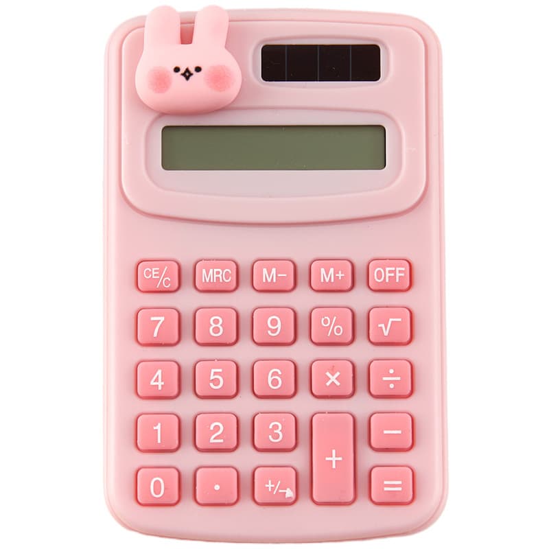 Cartoon cute calculator fashion mini portable small calculator with office elementary school computer wholesale 5
