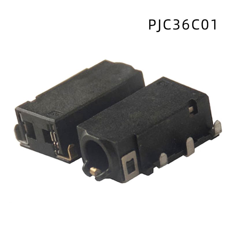 Manufacturer supplies laptop headphone socket 3.5 audio four-level sinking plate laptop audio socket 4