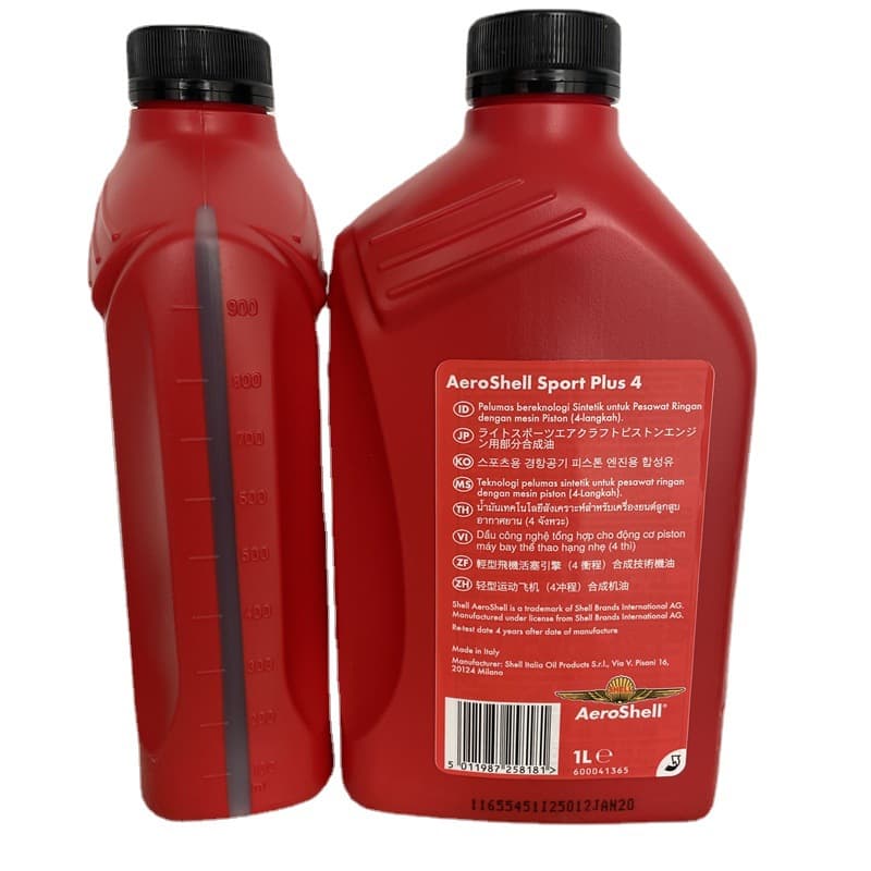 Shell Aeroshell Oil Sport Plus 4 - Aviation Engine Oil 5
