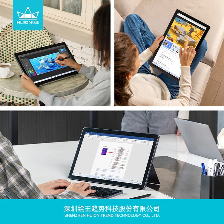 Huion KamvasStudio16 drawing tablet I7 hand-drawing all-in-one machine Win painting touch screen desktop 4