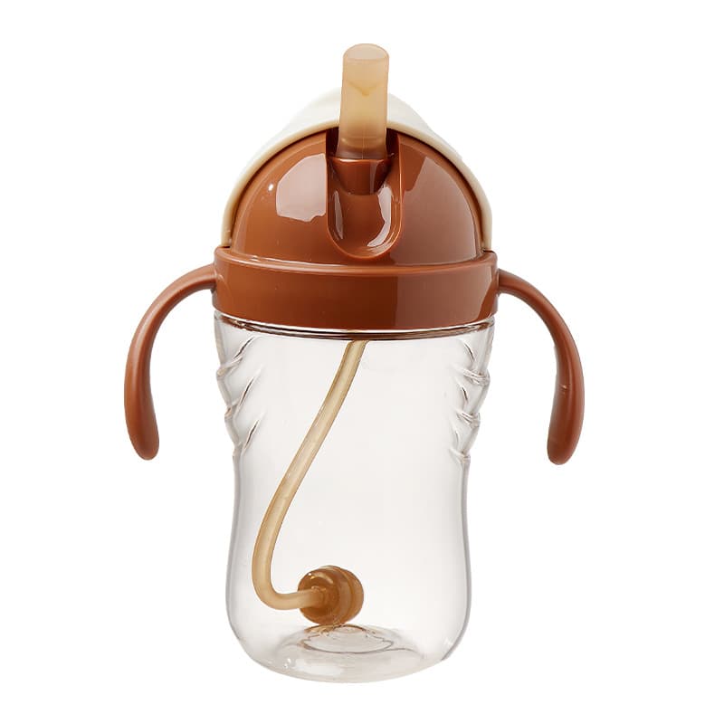 Capacious children's feeding bottle with glass, wide neck 5