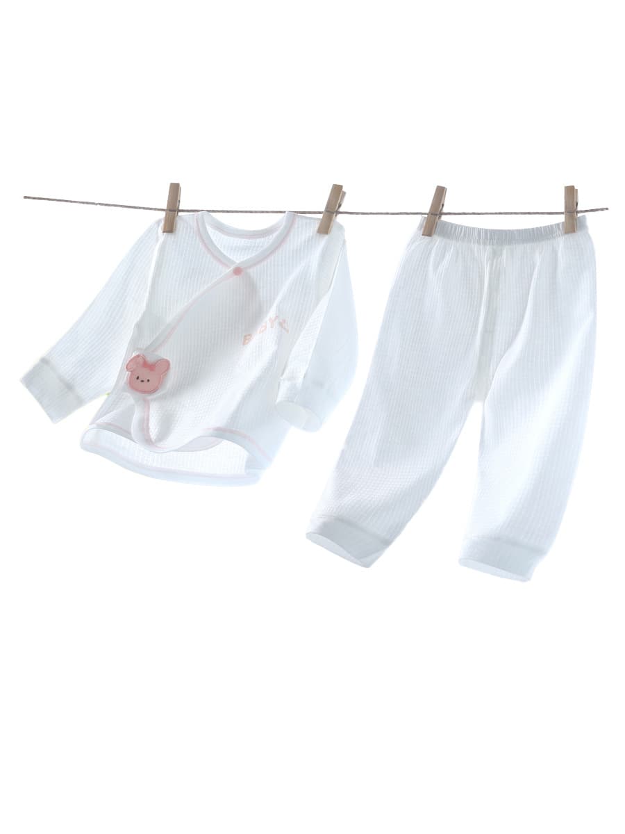 Cotton children's overall for new born for baby, summer underwear, set, pijama 4