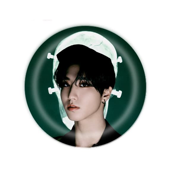 Stray Kids men's singing combination badge broiler broiler 58mm pony iron chest chapter 2