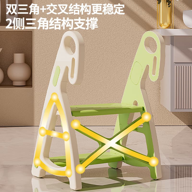 Universal children's baby hygiene product, hygienic non-slip footstool for baby with stairs 4