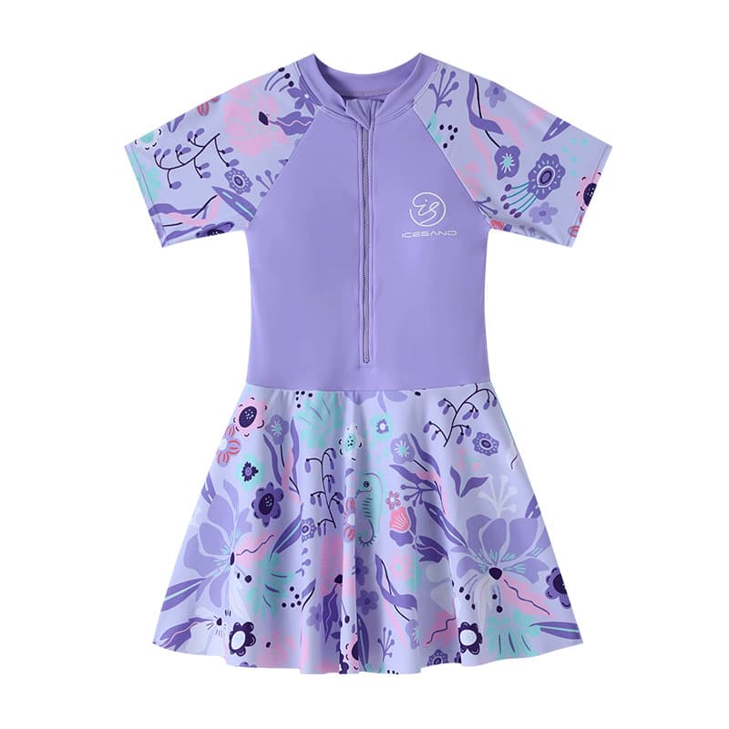 Children's swimwear, trousers for students girl's, for teenagers, sun protection 5