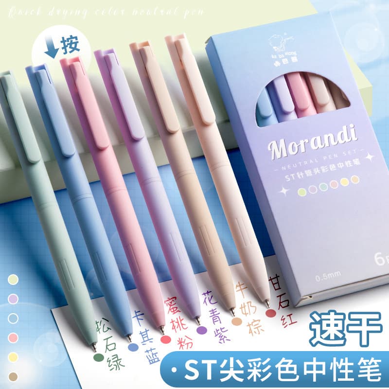 High quality rollerball pen for students, crayons, set, wide color palette, scheduler