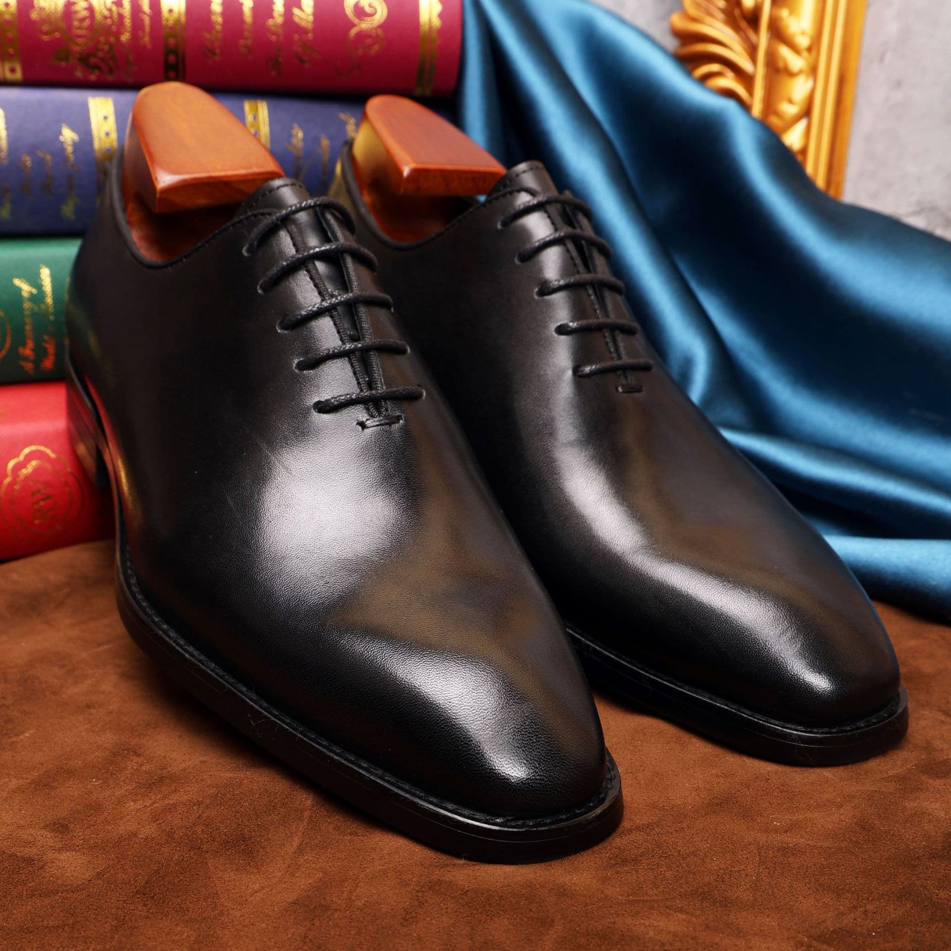 Classic suit jacket, men's oxford shoes, leather retro wedding shoes English style, cowhide, European style 1