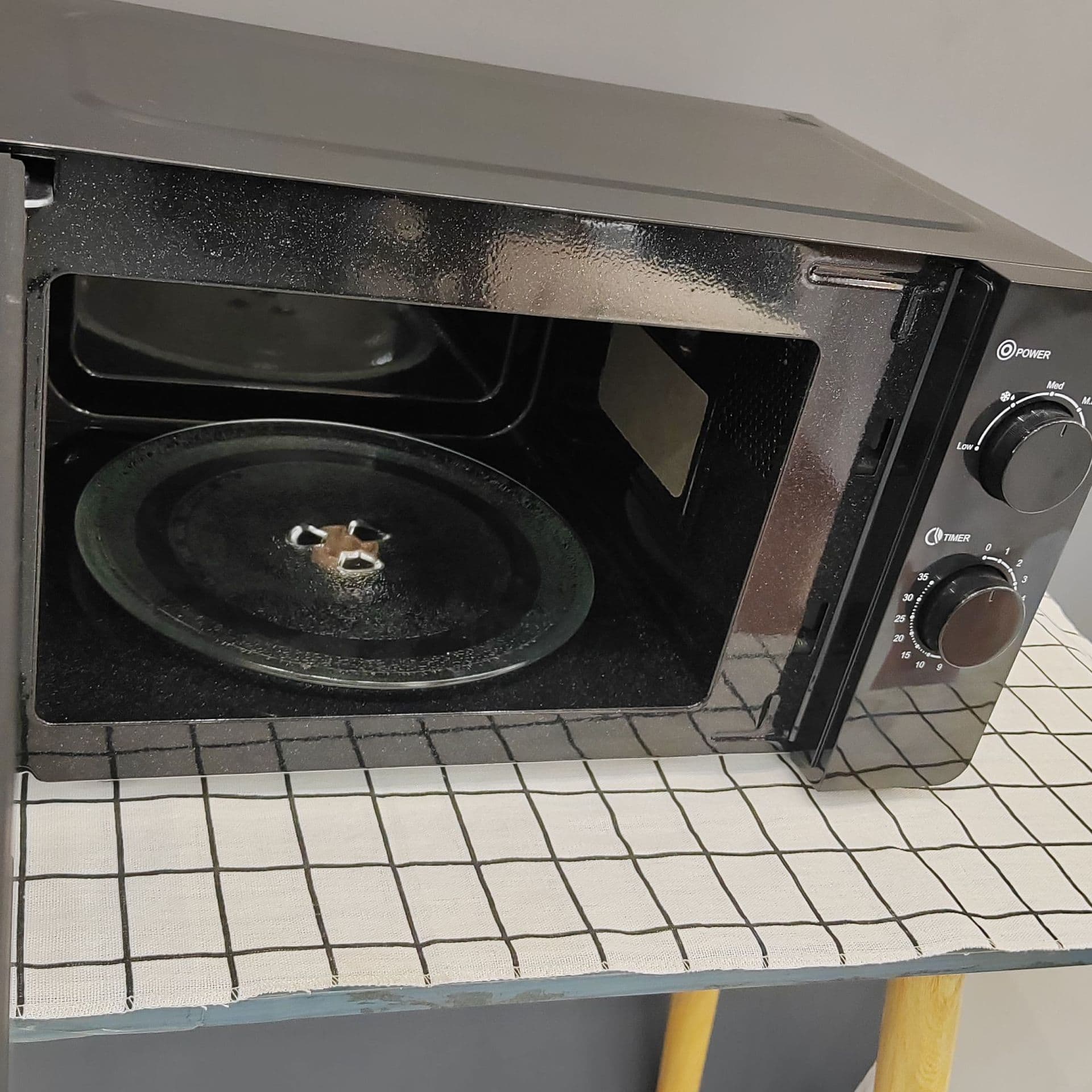 25L Microwave Oven Foreign Trade European and British Household Multi-function Turntable Mechanical Visual Microwave Oven 4