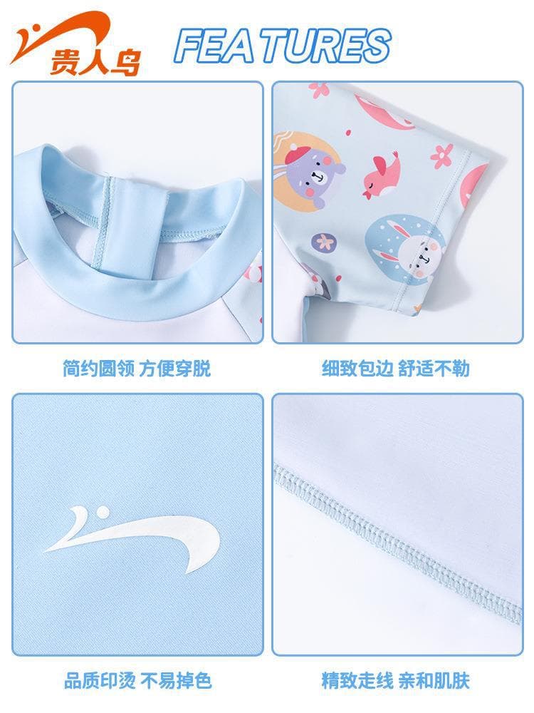 Children's One-Piece Swimwear with Sun Protection 4
