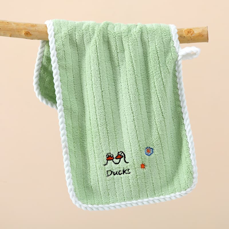 Children's soft scarf for kindergarten for face, towel, wet wipes for face washing, water absorbent 4