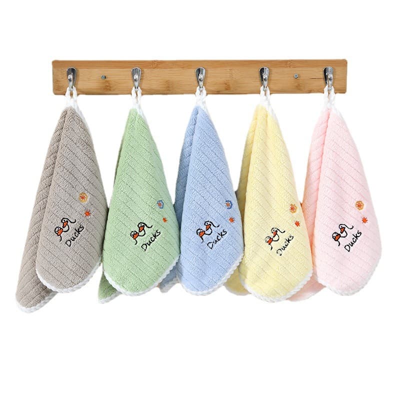 Children's soft scarf for kindergarten for face, towel, wet wipes for face washing, water absorbent 5