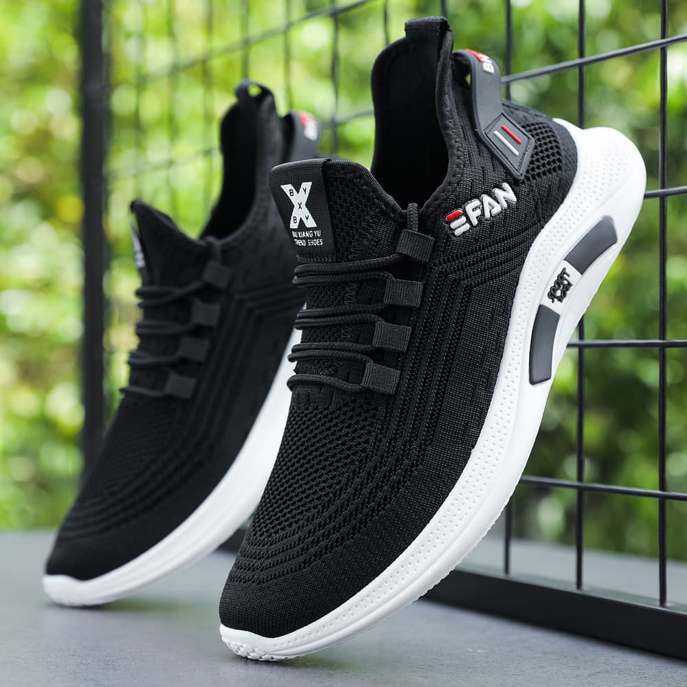 (Cross-border trading), (Wholesale), breathable trend universal casual lightweight white sneakers, soft sole 3