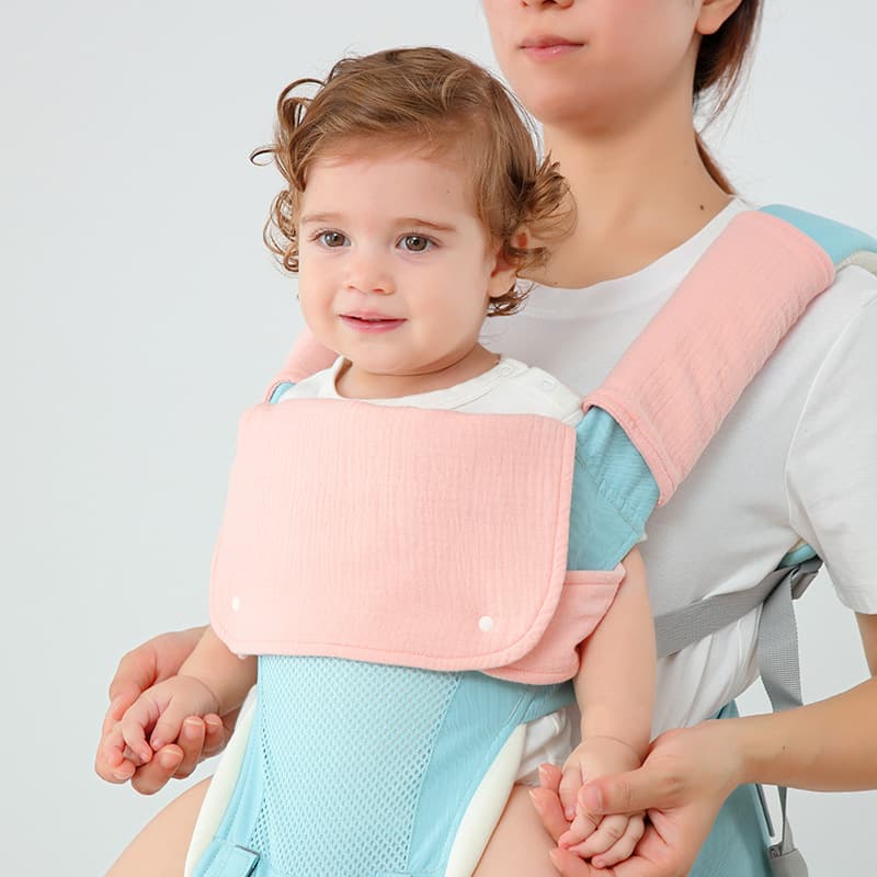 Sling, cotton eating bib, gauze chewy hipseat, universal breathable accessories 3